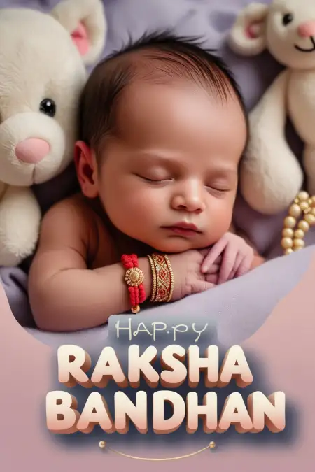 Happy Raksha Bandhan Poem For Small Children - Free Happy Raksha Bandhan Wishes For Children Download