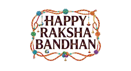 Happy Raksha Bandhan Quote Png Transparent - Free Happy Raksha Bandhan Png Transparent Download