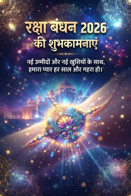 Happy Raksha Bandhan Shubhkamna Message In Hindi - Free Raksha Bandhan Ki Shubhkamnaye In Hindi Download
