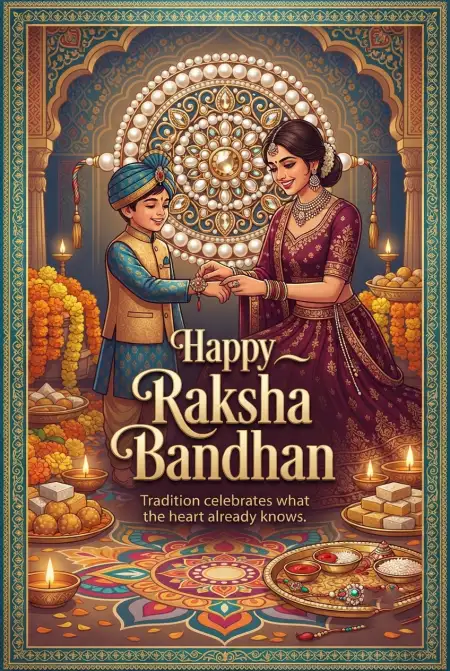Happy Raksha Bandhan Wishes 2026 For Sister - Free Happy Raksha Bandhan Wishes 2026 Download
