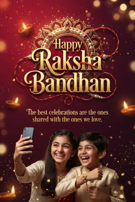 Happy Raksha Bandhan Wishes 2026 For Whatsapp - Free Happy Rakhi Wishes 2026 Download