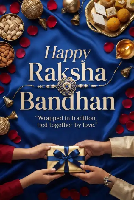 Happy Raksha Bandhan Wishes 2026 - Free Happy Rakhi Wishes 2026 Download