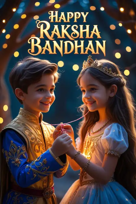 Happy Raksha Bandhan Wishes For Children - Free Happy Raksha Bandhan Wishes For Children Download