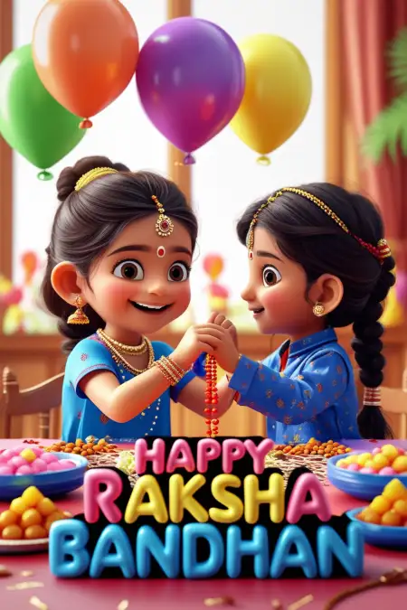 Happy Raksha Bandhan Wishes In Hindi For Sister - Free Raksha Bandhan Wishes Download