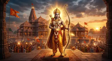 Free Happy Ram Navami 2026 Ram Bhagwan Wallpaper Image Download