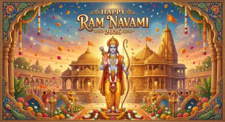 Free Happy Ram Navami 2026 Ram Navami Festival Background Hd Image Download