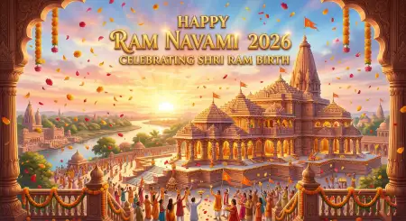 Free Happy Ram Navami 2026 Ram Navami Festival Card Image Download