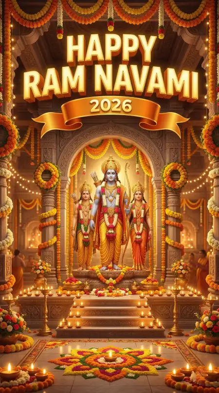 Free Happy Ram Navami 2026 Ram Navami Festival Poster Design Hd Image Download