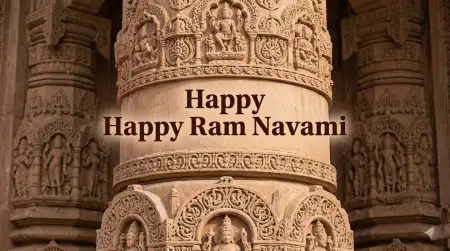 Happy Ram Navami 2026 Wishes In Hindi Shayari - Free Ram Navami Wishes 2026 Download