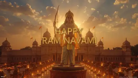 Free Happy Ram Navami Messages For Friends Background Download