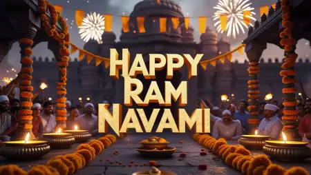 Free Happy Ram Navami Rangoli Design Ideas Background Download