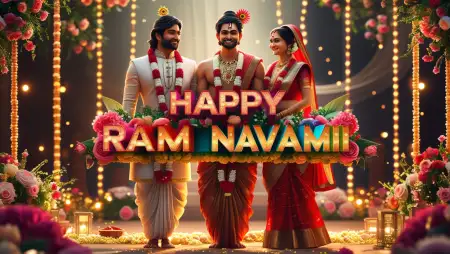 Happy Ram Navami Vector Png - Free Vector Download