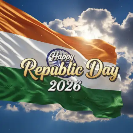 Happy Republic Day 2026 Banner Template - Free Template Download