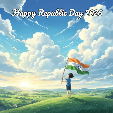 Happy Republic Day 2026 Chart Paper Design - Free Happy Republic Day Download
