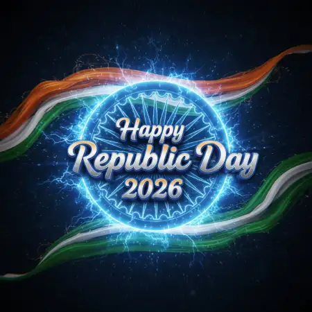 Happy Republic Day 2026 Digital India Theme - Free Happy Republic Day Download