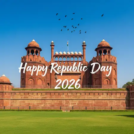 Happy Republic Day 2026 Elegant Background - Free Happy Republic Day Download