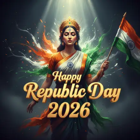 Happy Republic Day 2026 Flex Banner - Free Happy Republic Day Download
