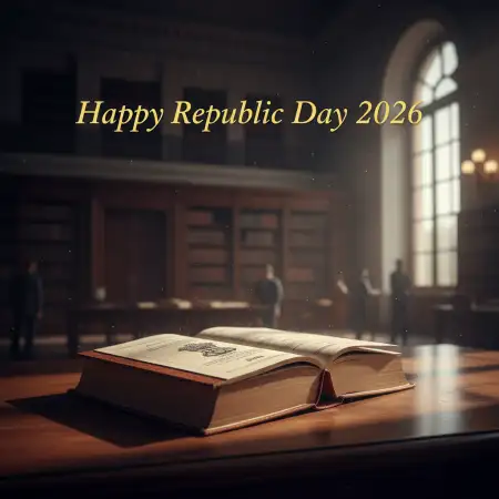 Happy Republic Day 2026 Greeting Frame - Free Happy Republic Day Download