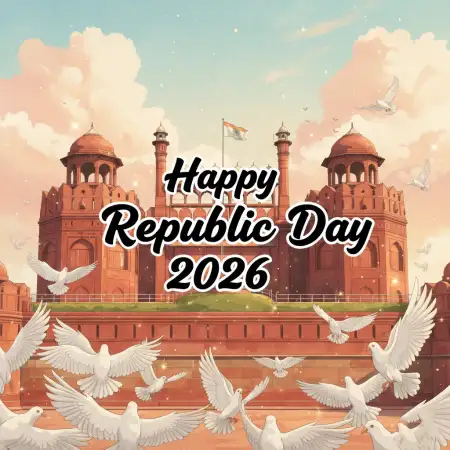 Happy Republic Day 2026 Landing Page Banner - Free Happy Republic Day Download