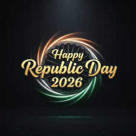 Happy Republic Day 2026 Modern Banner Design - Free Happy Republic Day Download