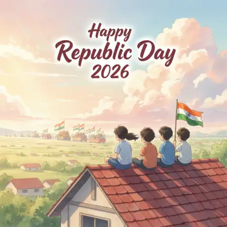 Happy Republic Day 2026 Poster - Free Happy Republic Day Download