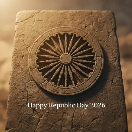 Happy Republic Day 2026 Text Png - Free Happy Republic Day Download