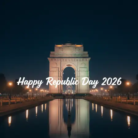 Happy Republic Day 2026 Wishes In English - Free Republic Day Wishes Download