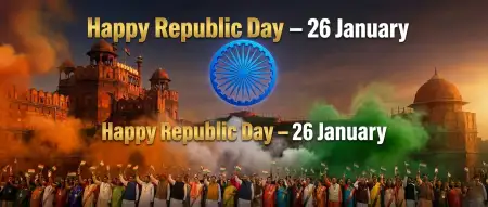 Happy Republic Day Banner Facebook Cover - Free Happy Republic Day Download