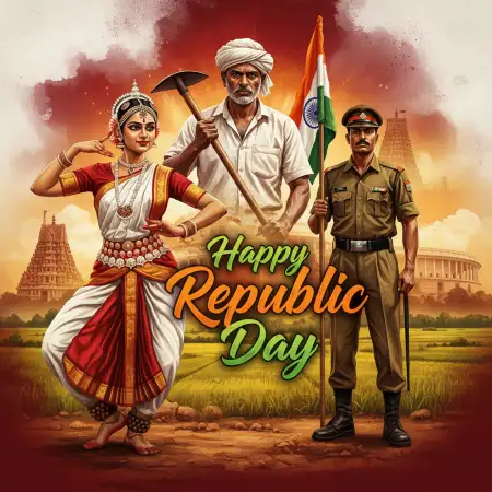 Happy Republic Day Creative Poster - Free Happy Republic Day Download