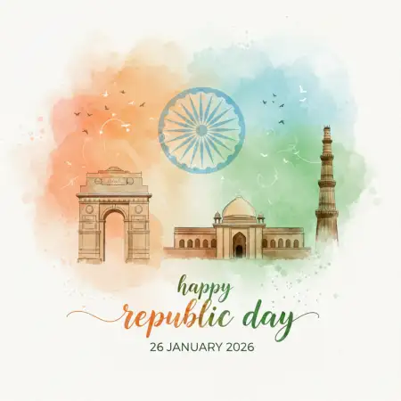 Happy Republic Day Illustration India - Free Happy Republic Day Download