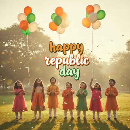 Happy Republic Day Wishes For Kids - Free Republic Day Wishes Download
