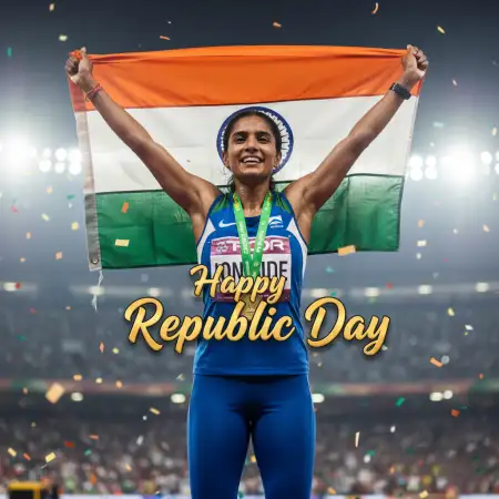 Happy Republic Day Wishes For Sports Academy - Free Republic Day Wishes Download