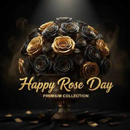 Happy Rose Day Luxury Flower Bouquet - Free Happy Rose Day Wishes Download