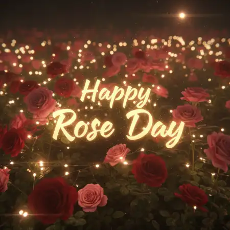 Happy Rose Day Night Wishes - Free Happy Rose Day Wishes Download