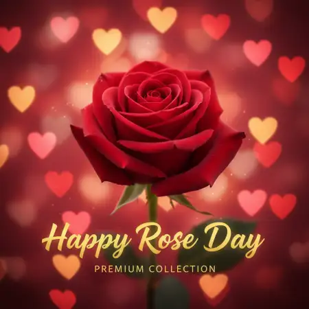 Happy Rose Day Romantic Background Hd - Free Happy Rose Day Wishes Download