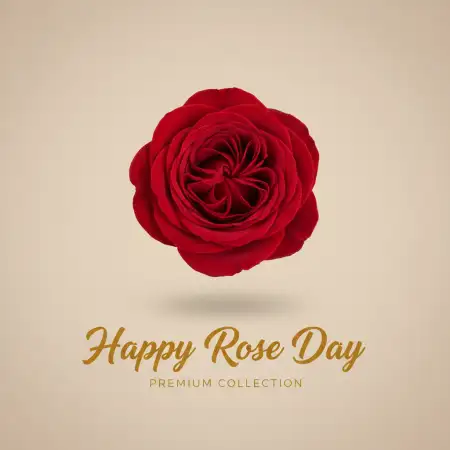 Happy Rose Day Traditional Rose Image - Free Happy Rose Day Wishes Download