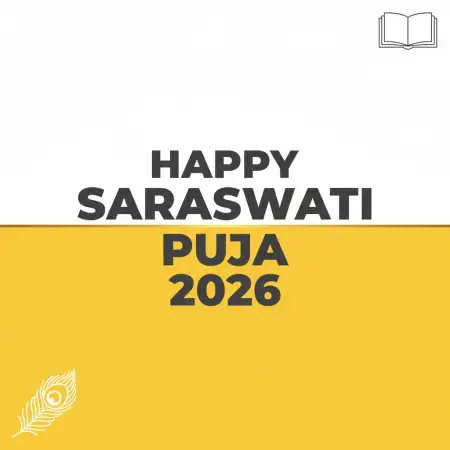 happy saraswati puja 2026 devotion status