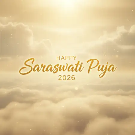 Free Happy Saraswati Puja 2026 Png Image Background Download