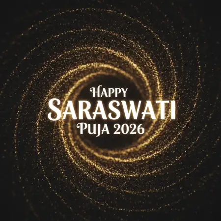 Free Happy Saraswati Puja 2026 Religious Wishes Background Download