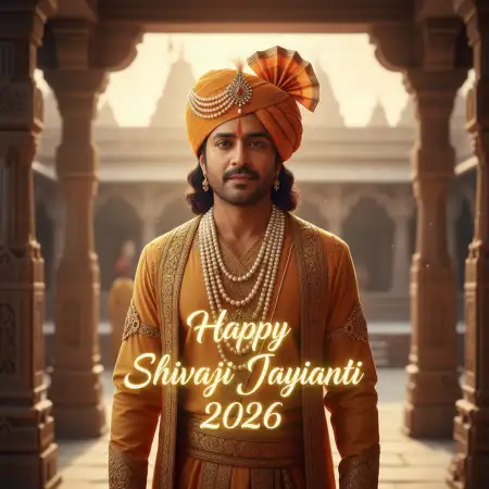 Free Happy Shivaji Jayanti 2026 Ai Generated Images Background Download