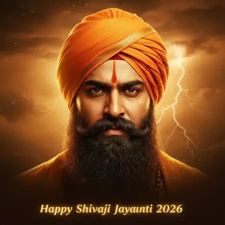 Free Happy Shivaji Jayanti 2026 Best Captions Background Download