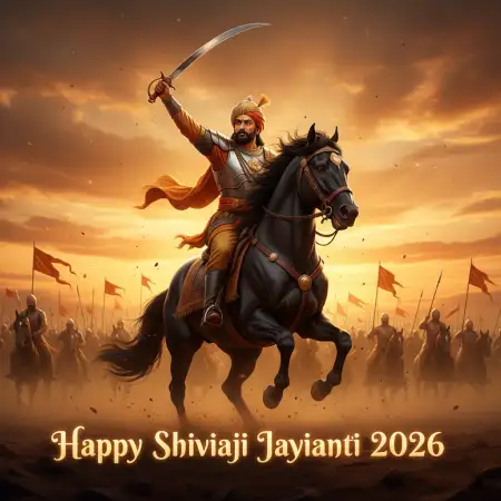Free Happy Shivaji Jayanti 2026 Digital Banner Download Background Download