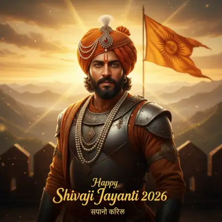 Free Happy Shivaji Jayanti 2026 Hd Wallpaper Background Download