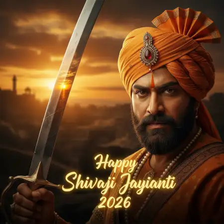 Free Happy Shivaji Jayanti 2026 Patriotic Poster Hd Background Download