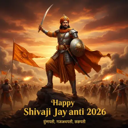 Free Happy Shivaji Jayanti 2026 Background Download