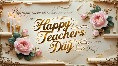 Happy Teachers Day 2025 Emotional Wishes - Free Happy Teachers Day 2025 Download