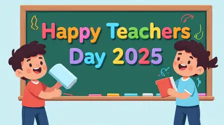 Happy Teachers Day 2025 Greeting Card Images - Free Happy Teachers Day Images Download