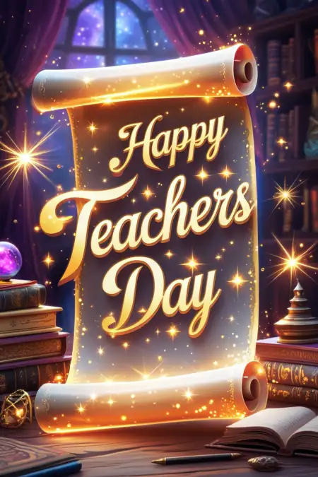 Happy Teachers Day 2025 Invitation Card - Free Happy Teachers Day 2025 Download