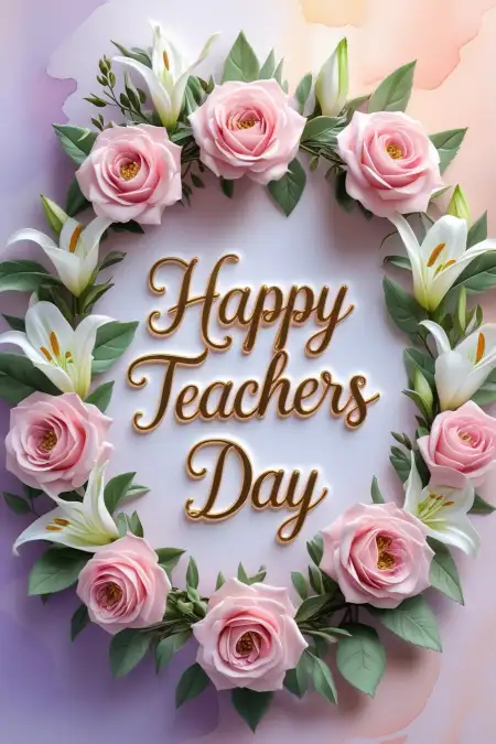 Happy Teachers Day 2025 Wishes In English - Free Happy Teachers Day 2025 Download