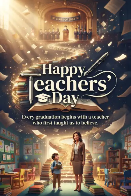 Happy Teachers Day 2026 Images With Wishes - Free Teachers Day India 2026 Download